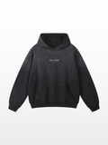 DS Sunfade Oversized Black Hoodie