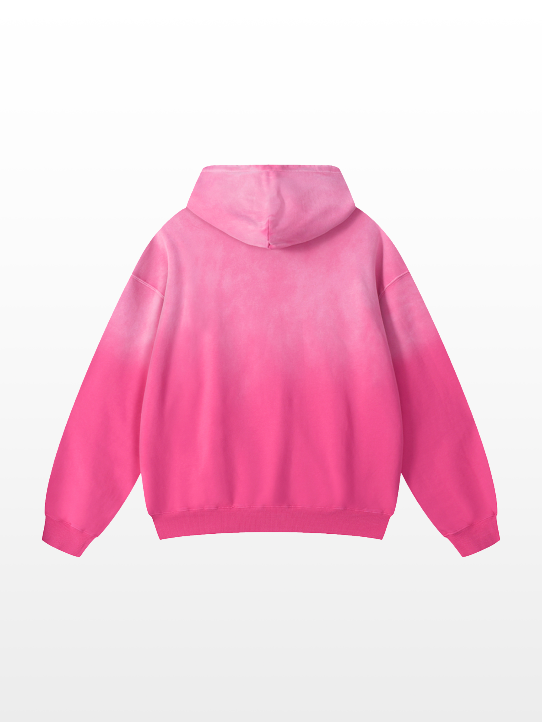 DS Sunfade Oversized Pink Hoodie